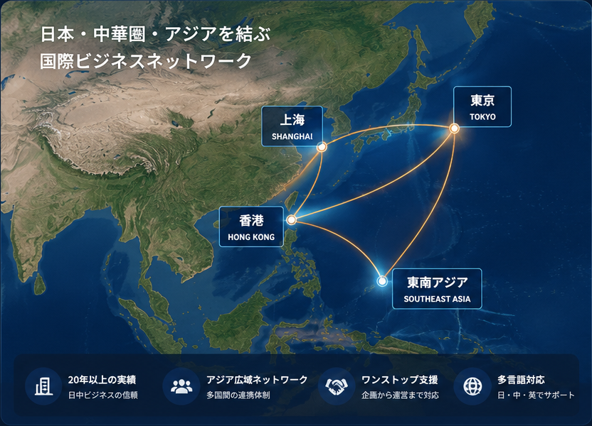 日本をハブにアジア・世界を結ぶJCBO国際ネットワーク
